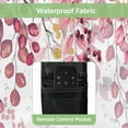 thumbnail image 4 of Outdoor TV Cover 30 to 32 Inches, Pink Eucalyptus Leaves Abstract Branch Farmhouse Retro Leaf Waterproof TV Cover with Remote Control Pocket, Flat Screen TV Cover Protector for Outside TV, 4 of 6