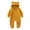 Yellow, variant on Esaierr Newborn Baby Girls Boys Snowsuit 6 Months-3 Years Fleece Jacket Ears Hooded Jumpsuit Infant Onesie Winter Romper Outwear