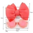 thumbnail image 3 of Bohemia Beach Bow Headwear Sun Glasses Sun Flower Glasses Kids Sunglasses Girls Headband Children Sunglasses Headband Set SET 12, 3 of 8