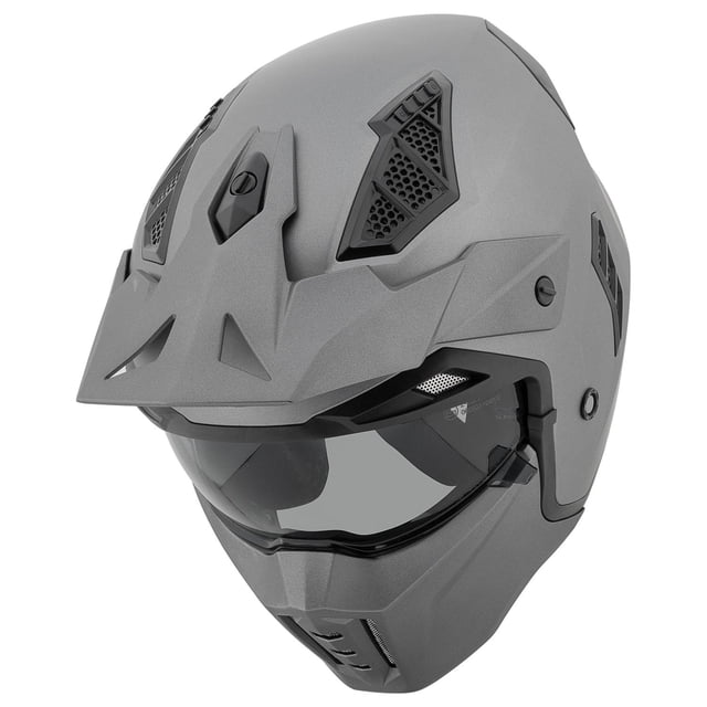 Casco Integral / Abierto Joe Rocket RKT 260 Street Fighter Gris Mate gris L