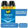 thumbnail image 3 of (5 pack) Raid Flying Insect Killer Bug Spray 7, Get Rid of Flies & Other Bugs Indoors & Out, 15 oz, 2 Count, 3 of 15