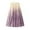 Purple, variant on Easter Carnival Elegant Flowy Maxi Skirt Featuring Pleated Design And Gradient Color With Comfortable Side Slit In Stretchy Fabric For Casual Wear