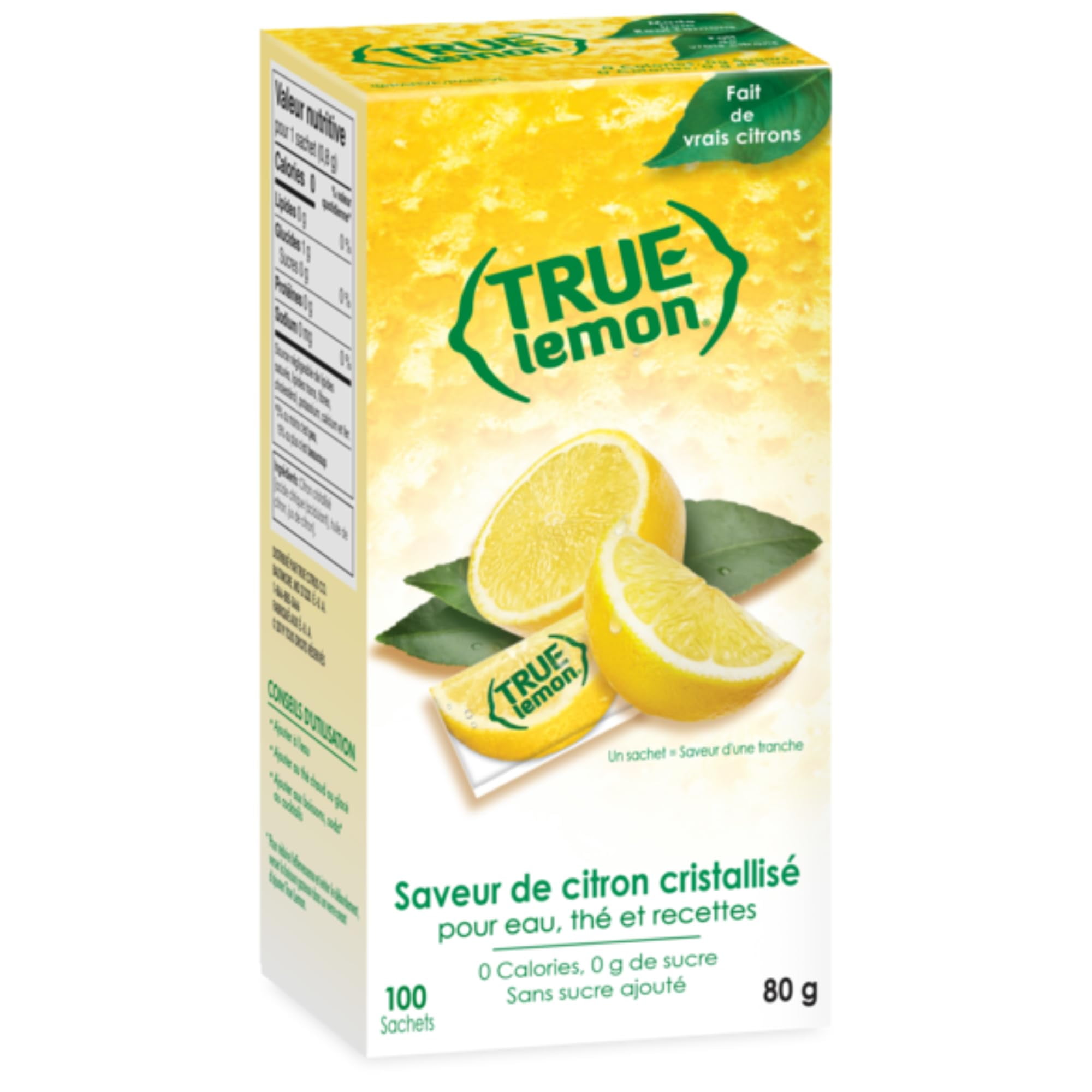 True Lemon Water Enhancer (Bilingual Label) - Sugar Free 0