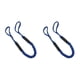 thumbnail image 3 of Greeniant 1 juego de cuerdas de amarre de línea de muelle Bungee para barco de 4 pies, 2 cuerdas, cuerda elástica, cuerda de amarre para Niebieskie żółte kropki 2Conjunto, 3 of 6