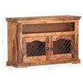 thumbnail image 2 of vidaXL TV Stand 35.4"x11.8"x23.6" Solid Wood Sheesham, 2 of 10