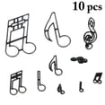 thumbnail image 2 of 10PCS Cookie Cutter Creative Music Notes DIY Fondant Mold Biscuit Cutter Mold, 2 of 10