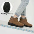 thumbnail image 6 of Ablanczoom Snow Boots Womens with Warm Fuzzy Faux Fur Slip-on Woman Winter Booties Shoes, 6 of 7