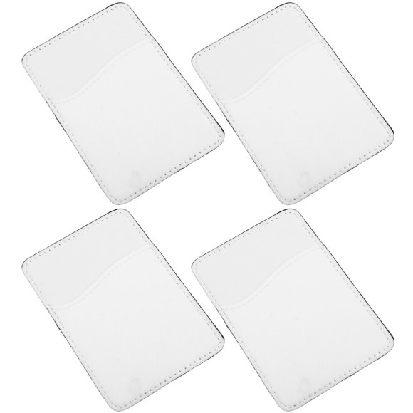 FOLOYORI 4Ud Tarjetero Portátil Con Adhesivo Para Teléfono Compatible Con Múltiples Y Colores