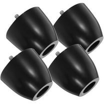 LEORX 4Pcs Protective Chair Foot Sofa Legs Furniture Booster Feet for Home Use 3.34X2.95X2.95In