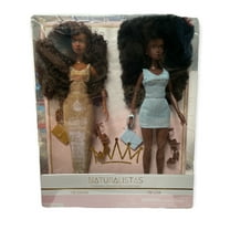 Naturalistas 11.5in African American Fashion Dolls, I'm Dayna & I'm Liya (2 Pk)