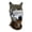 Dark Gray, variant on Brown Timber Wolf Ski Balaclava, 3D Ear Windproof Full Face Mask for Winter Skiing, Snowboarding, Running and Cold Weather Cycling