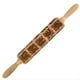 thumbnail image 1 of Rodillo de Amasar para Galletas con Estampado Animal en Relieve, Rodillo Grande con Textura de Madera para Hornear, 1 of 5