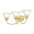 thumbnail image 4 of Livex Lighting Edgemont Bath Light in Polished Brass, 4 of 16