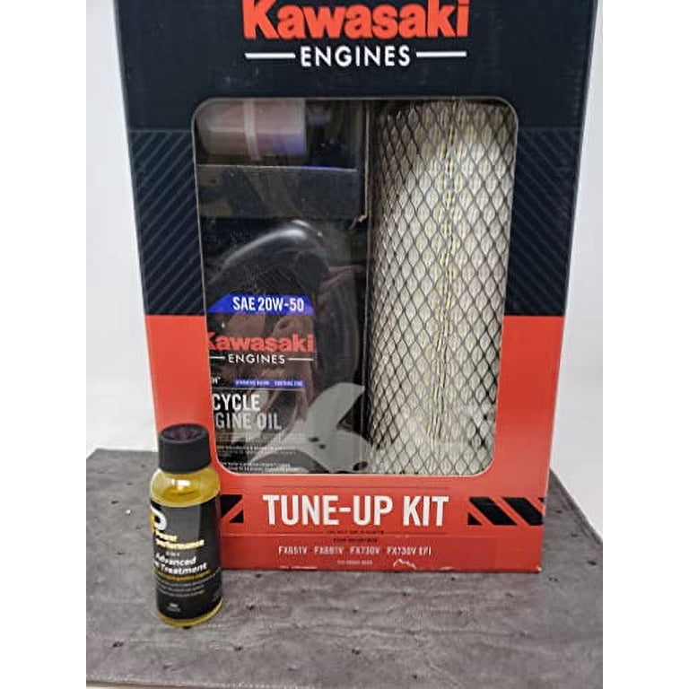Kawasaki 20W-50 Maintenance Kit with Fuel Treatment for Small