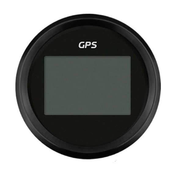 HD 85mm Digital GPS Speedometer Odometer 0-999knots Km/h MPH With 8 Colors Backlight And Voltage For Truck Boat Motorcycle ,Easy to Install