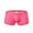 Hot Pink, variant on AnuirheiH Men's Lingerie Boxer Shorts Mesh Breathable Sexy Underpants