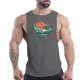 thumbnail image 3 of Camiseta sin mangas de cuello redondo para hombre, informal, para uso diario, fitness, cómoda, transpirable, para uso exterior, moda para las cuatro estaciones, secado rápido, 3 of 5
