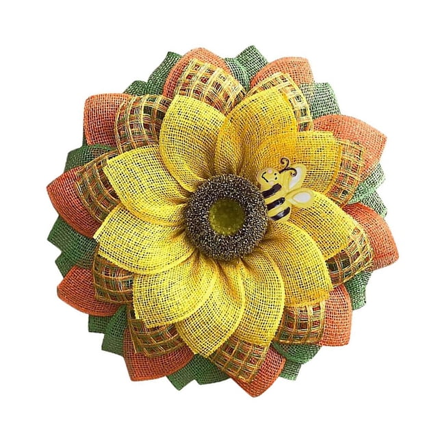 Cateissary Guirnalda de puerta de artificial, accesorios para el hogar de aspecto bonito, mano de obra fina, dulce regalo, colgador multiusos Kits de decoración para fiestas tipo 4
