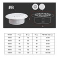 thumbnail image 2 of Lefu Plastic Cover Rosettes Cover Ventilation Grille Wall Hole Decorate Cover, 2 of 9