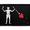 Blackbeard Flag, variant on Blackbeard Flag - Removable Patch