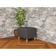 thumbnail image 2 of Lesro Ravenna Lounge Reception Ottoman in Gray, 2 of 5