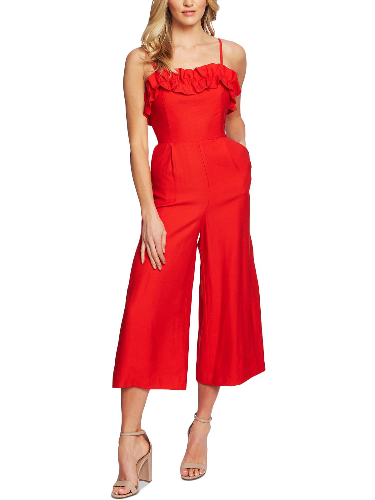Cece red jumpsuit Clearance
