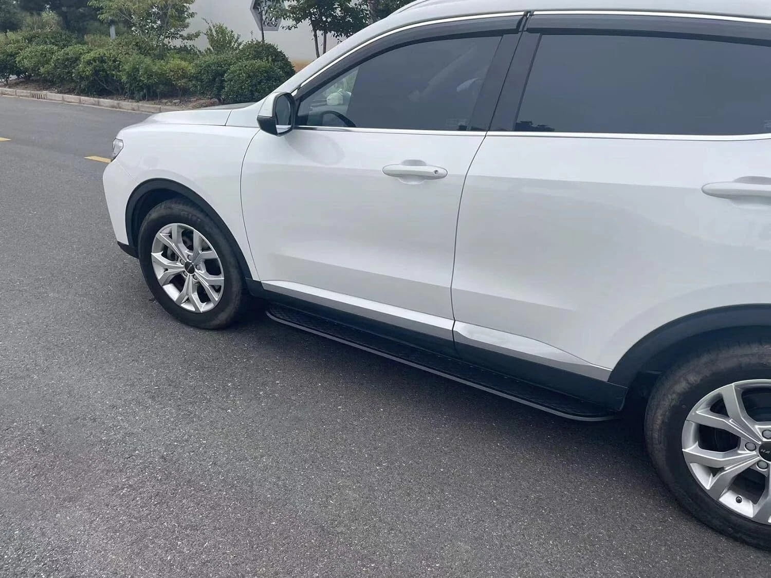 Aluminum Running Boards Fixed Nerf Bars Side Steps with Brackets Compatible with Chevrolet Traverse 2024-2026