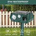 thumbnail image 5 of 2Pack 2026 Ultrasonic Repellent Outdoor Deer Repellent Devices Solar Repeller Motion Activated Deterrent to Scare Cat Squirrel Rabbit Raccoon Skunk with LED Flash Lights for Yard Lawn, 5 of 7