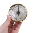 thumbnail image 3 of Indoor Outdoor 7.2cm Round Gold 0~ (RH) Hygrometer Humidity Meter, 3 of 6