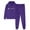 Purple, variant on Hoodie Sweatsuit Sets,Outfits Men's And Women's Sports Tracksuits Long Sleeve Pullover Hoodies Sweatshirt Loose Coat And Sweatpants Fall Winter Suit Active Joggers Outfits