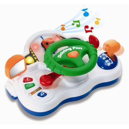 Car Driving Fun Baby Steer Simulator Toy