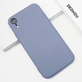 thumbnail image 1 of Design for iPhone Xr Case, Anti-Scratch & Fingerprint, Microfiber Liner Shockproof Soft Slim Gel Rubber Full Body Covered Drop Protection Liquid Silicone Cases for Apple iPhone Xr 6.1", Lavender Gray, 1 of 8