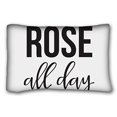 thumbnail image 1 of RYLABLUE Rose All Day Rectangle Pillow Rectangle Pillow Case Sham Decor Cushion Covers Square Size 20x30 inches Two Sided Print, 1 of 1