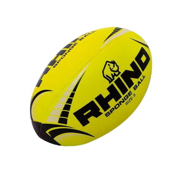 Rhino Ballon d'Entraînement de Rugby Éponge