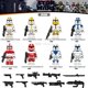 thumbnail image 2 of Minifiguras X0300 Star Wars Legion Soldier Commander Shock Troop Bloques De Construcción Juguetes, 2 of 4
