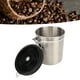 thumbnail image 4 of Recipiente hermético de café de acero inoxidable evita la oxidación dañina Válvula de ventilación Recipiente de granos de café para almacenar nueces ANGGREK Otros, 4 of 8