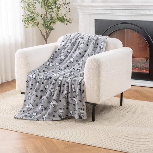 Manta Berkshire Blanket Peanuts® VelvetLoft® Snoopy