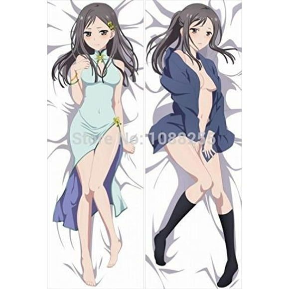 FUNCASES Anime PillowcaseAnime Dakimakura Pillow Cover Cushion Case Hanasaku Iroha Pillowcase150x50 CM
