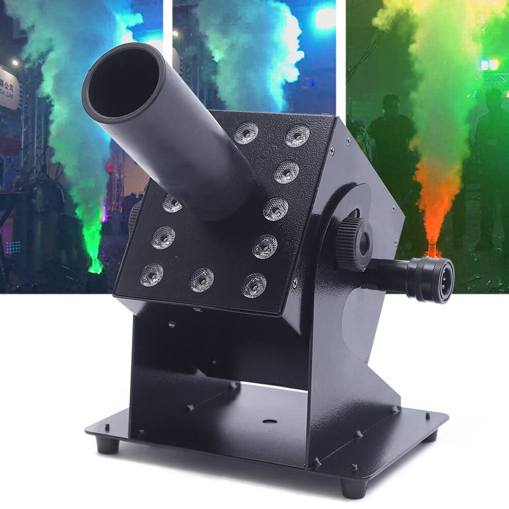 110V 25*18.5*41cm CO₂ Fog Jet Machine LED CO2 Jet Smoke Machine Bars Banquets Weddings Dances