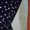 Navy Blue, variant on Navy Blue Polka Dot Side Wrap A-Line Short Dress With V-Neck And Flared Ruffle Sleeves For Women