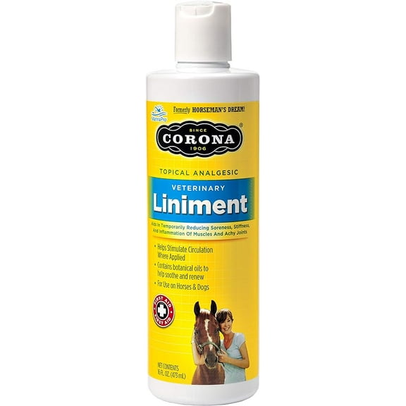 Corona Topical Analgesic Veterinary Liniment, 16oz