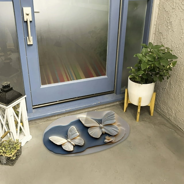 3D Realistic Pattern Absorbent Pad Fast Drying 3D Carpet Bathroom Soft Fine Fiber Bathroom Carpet Machine Washable Bathroom Mat Shag Blankets And Throws Thick Soft Blanket Throw Blanket Tan Sweatshirt