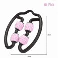 thumbnail image 3 of Fitness Yoga Bodybuilding Equipment Foam Shaft Roller Muscle Relaxer Hand Leg(pink), 3 of 5