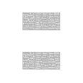 thumbnail image 2 of QualitChoice 3 Pieces/Set Word Stencil Alphabet Letter Template Assorted Kit DIY Crafting Show as Picture 2Set, 2 of 6
