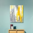 thumbnail image 2 of Rosework Framed Canvas Wall Art, 30x40 Inch, Abstract Colorful Painting Artwork, Made In USA, 2 of 5