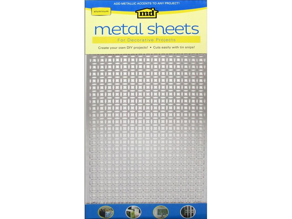 MD Metal Sheet 12x24" Aluminum Elliptical