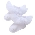 thumbnail image 1 of ITFABS Baby Girl Combed Cotton Socks Lace Mesh Embellishment Solid Color Princess Knitted Socks, 1 of 7