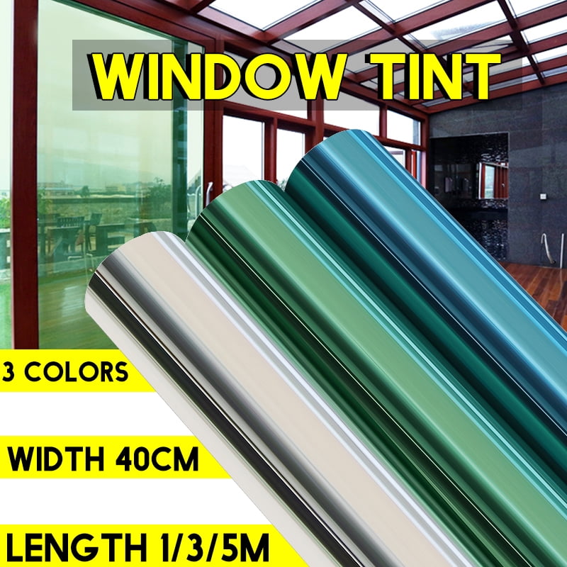 Window Film One Way Privacy Tint PET 1M*40cm / 3M*40cm / 5M*40cm UV Blocking Reflective Heat