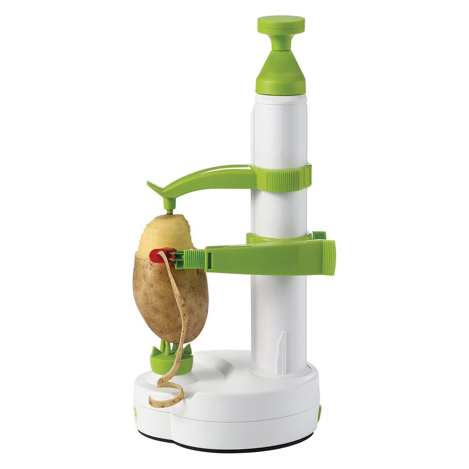 Starfrit Rotato Manual Peeler, Green & White, 092904-003-0000