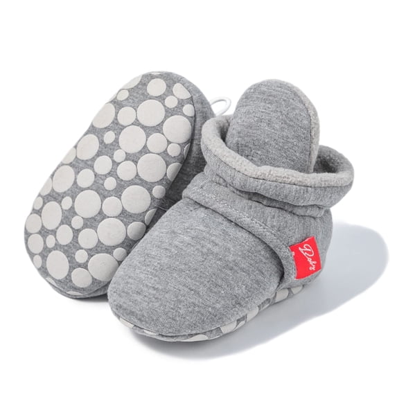 RVROVIC Baby Boys Girls Cozy Fleece Booties Warm Winter Socks
